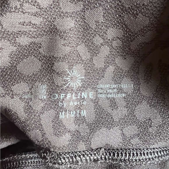 Aerie offline 7/8 hi-rise leopard leggings size medium - Picture 3 of 3
